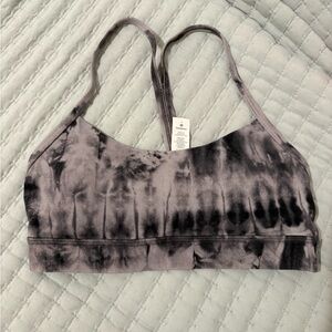Lululemon Flow Y Bra Nulu * Grey (size: 4)